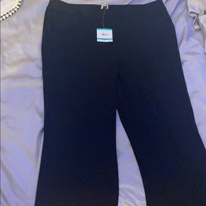 Anne Klein flat front dress pants